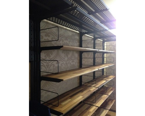 Полка перфорированная металлическая 900х450